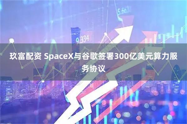 玖富配资 SpaceX与谷歌签署300亿美元算力服务协议